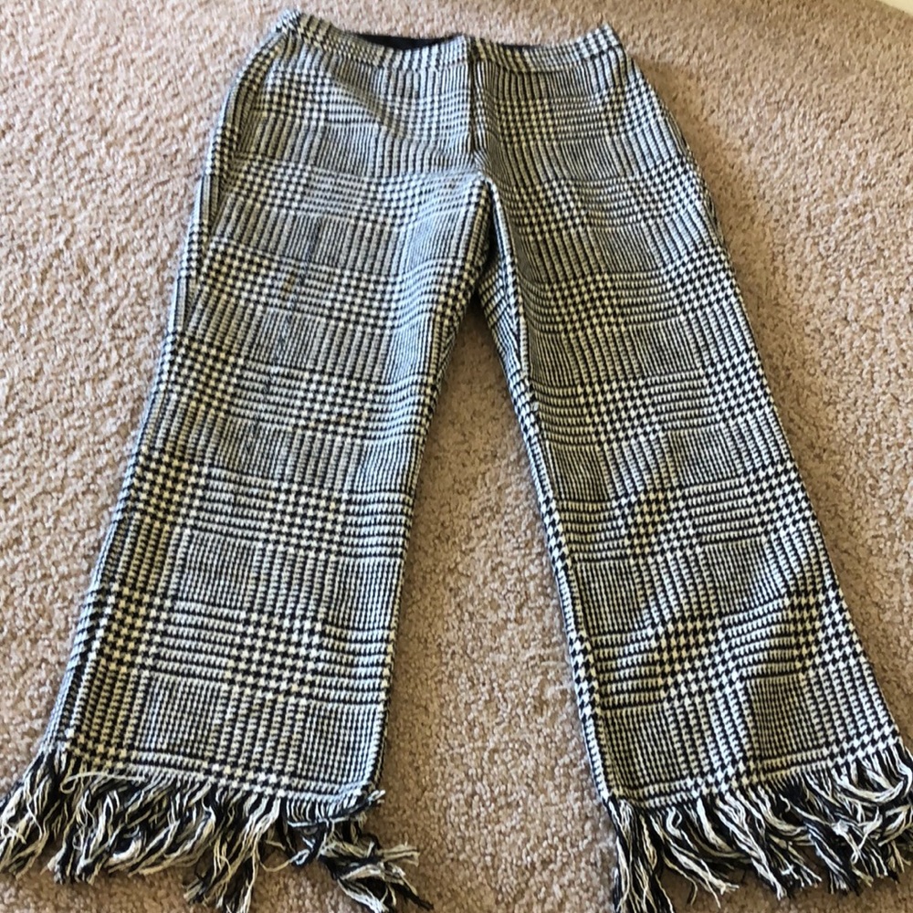 Houndstooth pattern pant / Size Medium